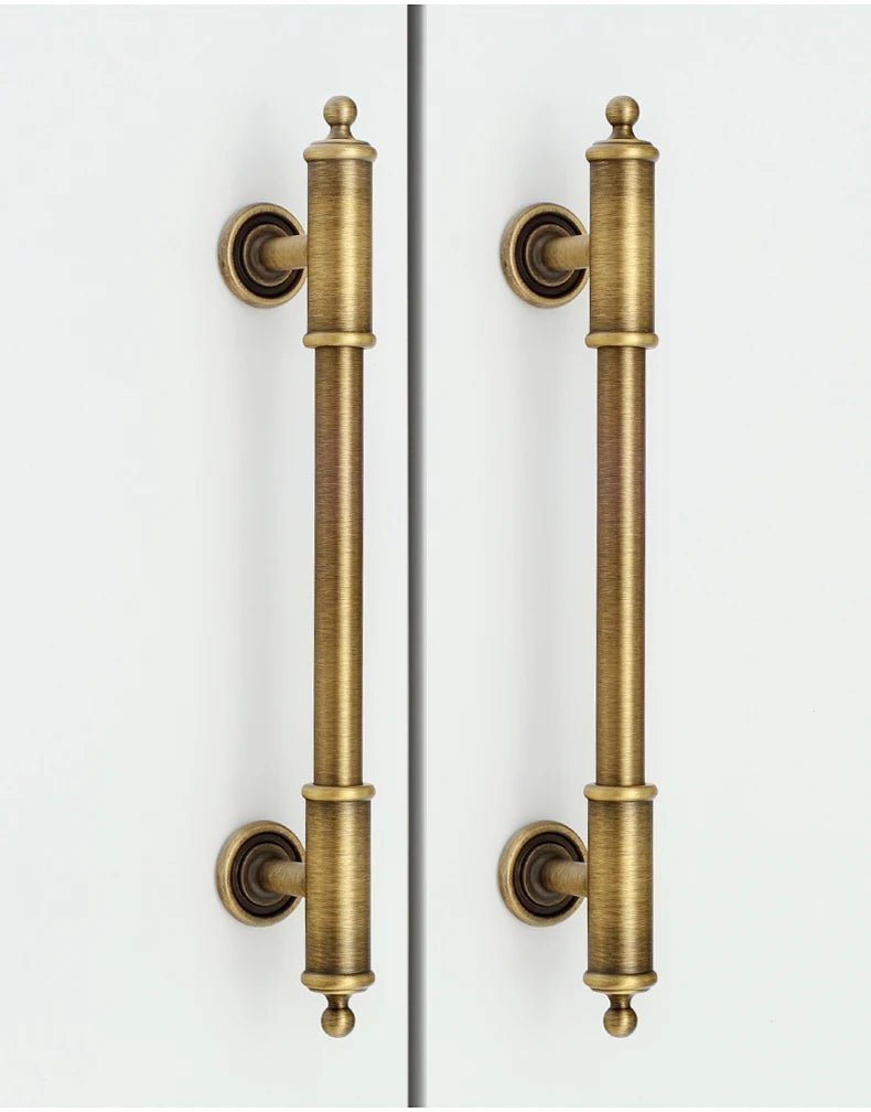 European Style Antique Bronze Long Drawer Knobs – Brass Pull
