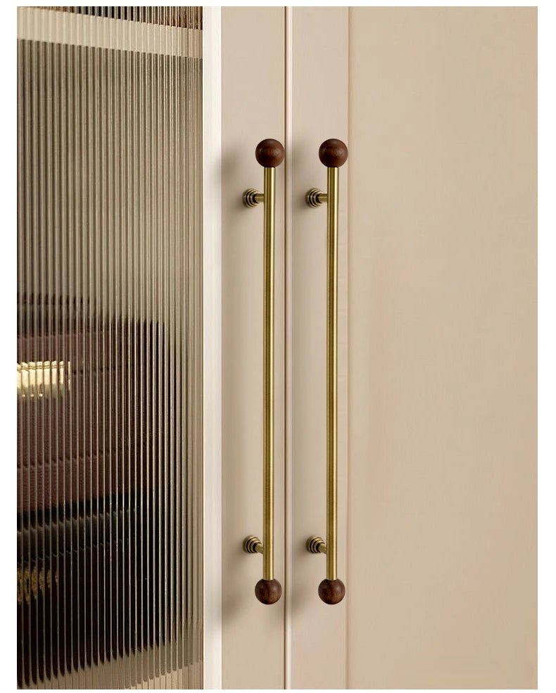 16 Inch Vintage Brass Appliance Pull for Cabinets