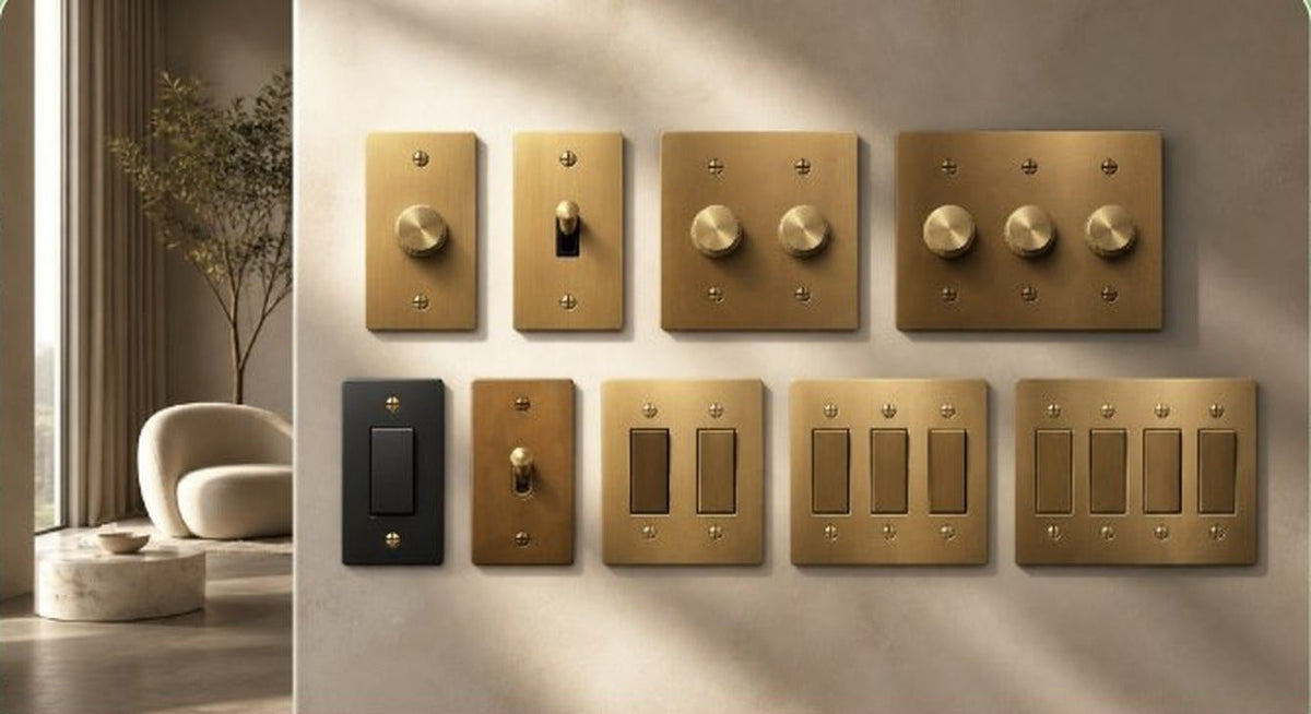 Best Brass Light Switches for Modern Homes