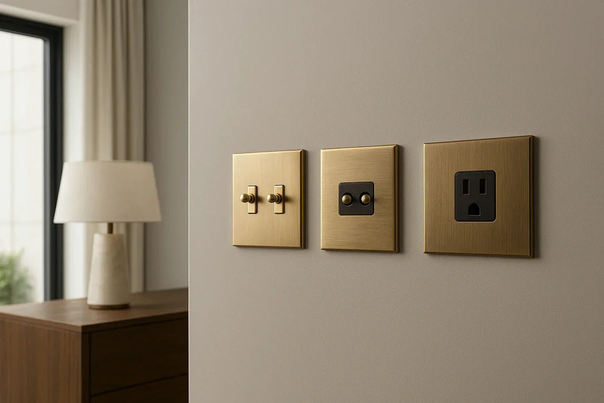 Luxury Light Switches: How to Choose High-End Switches and Outlets for a Modern Home