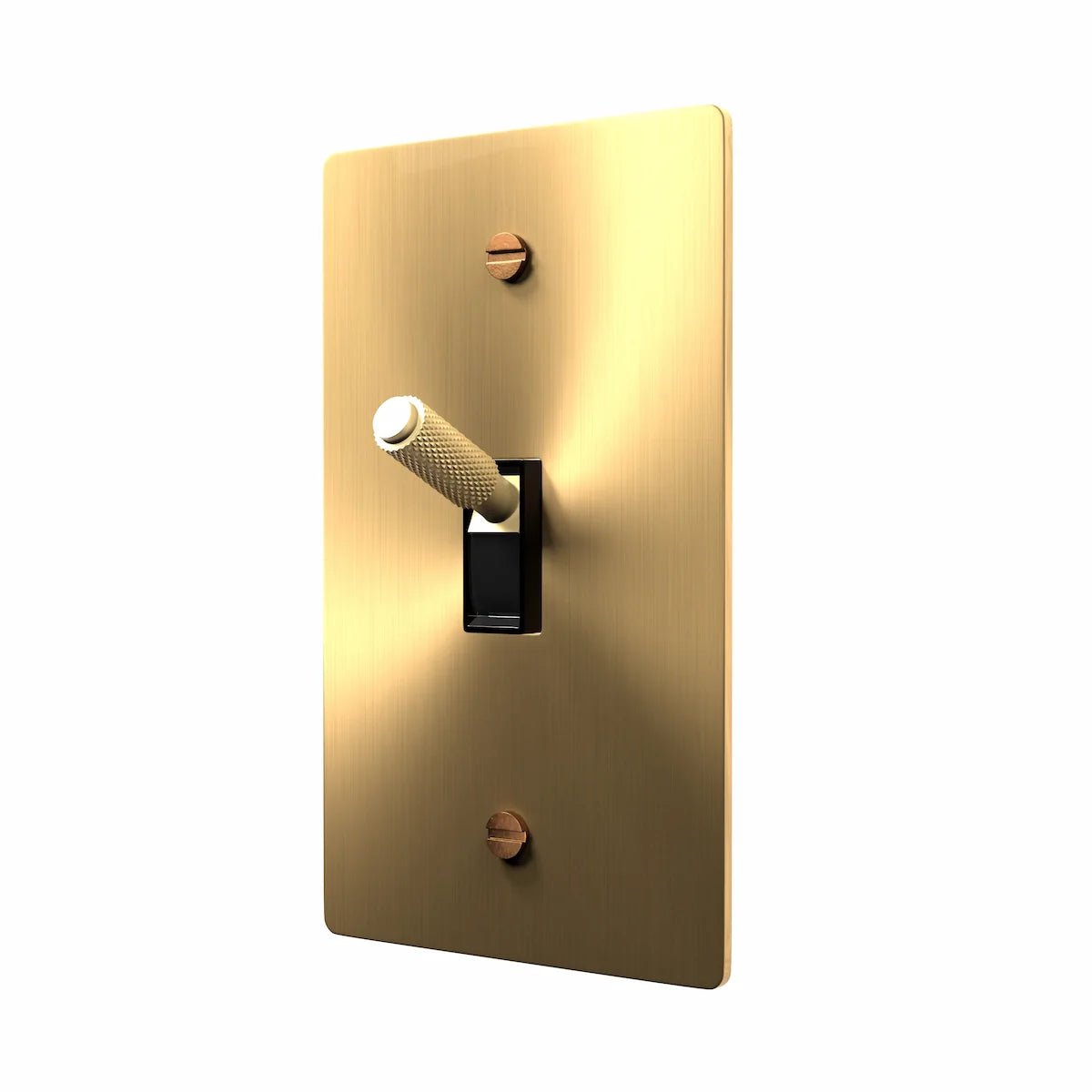 Brass Toggle Switches - PlatePrestige