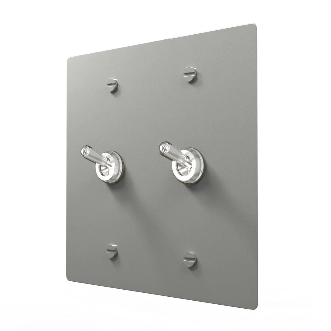 Vintage Inspired Brass Toggle - Wall Switch