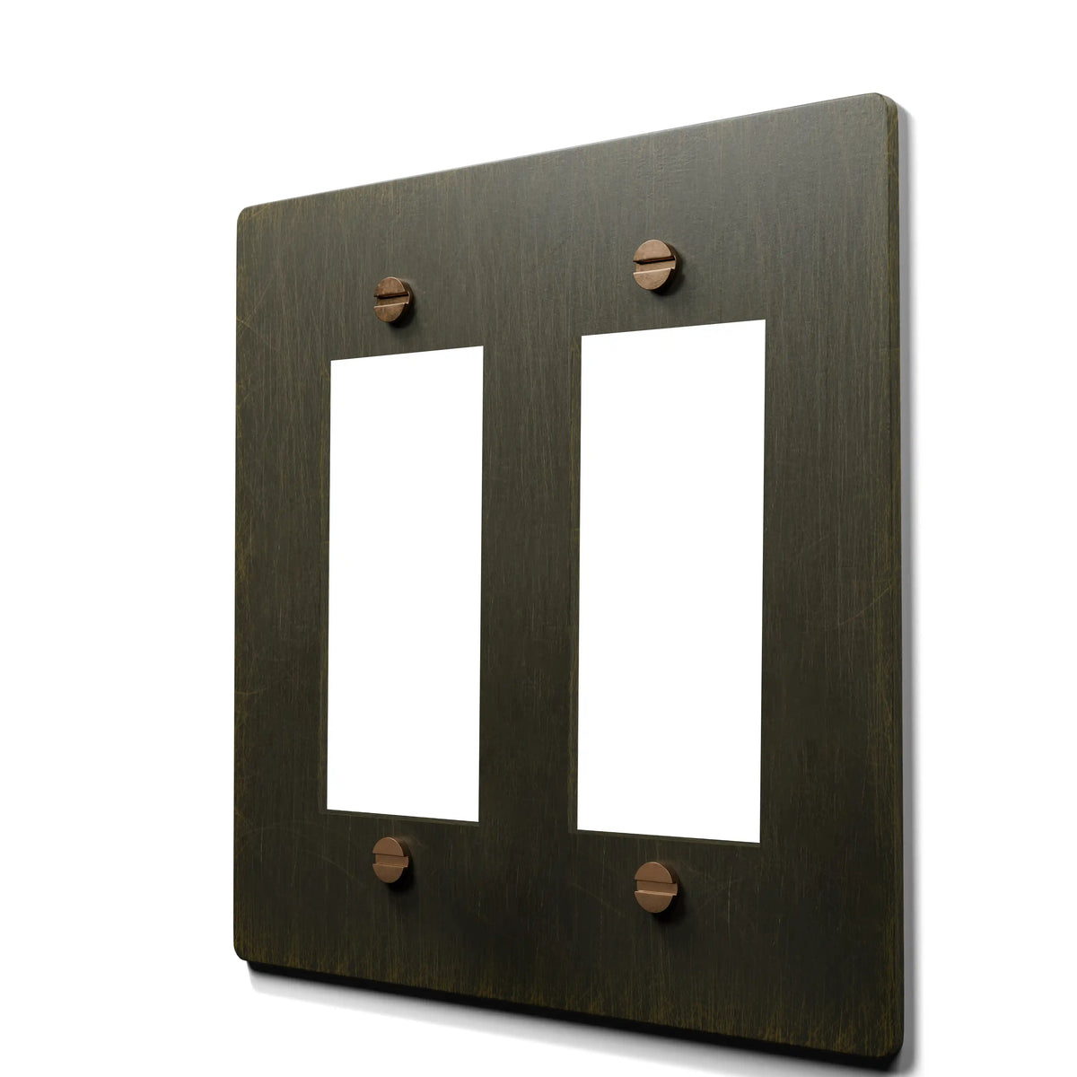 Brass Decora & GFCI Wall Plate – 1 to 5 Gang – Multiple Finishes
