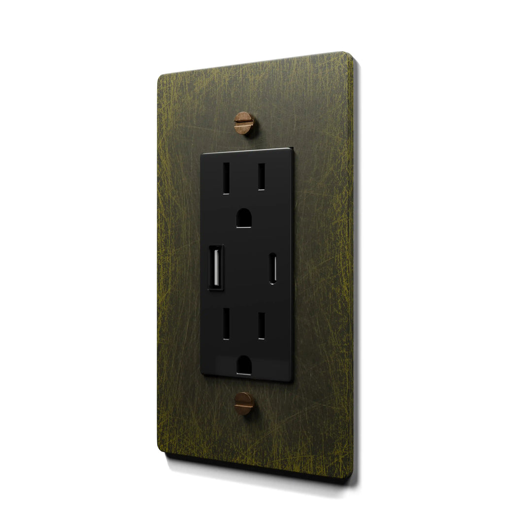 PlatePrestige Electrical Outlet USB-C