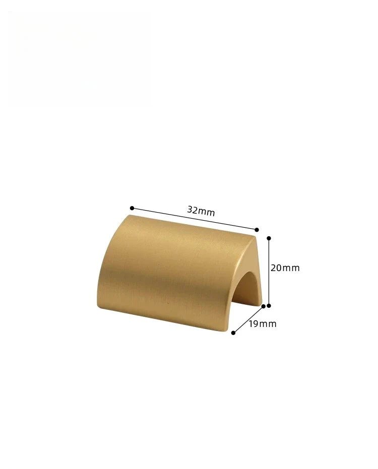 Durable Invisible Recessed Pulls – Handles for Modern Furniture Design