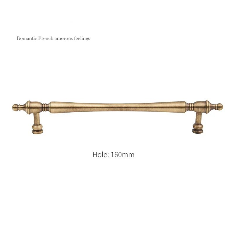 Luxury French Antique Brass Cabinet Pulls – Vintage Design