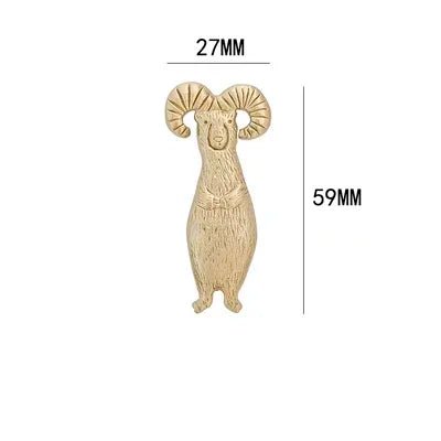 Colorful Kids Animal Shape Brass Knobs – Fun Drawer Pulls