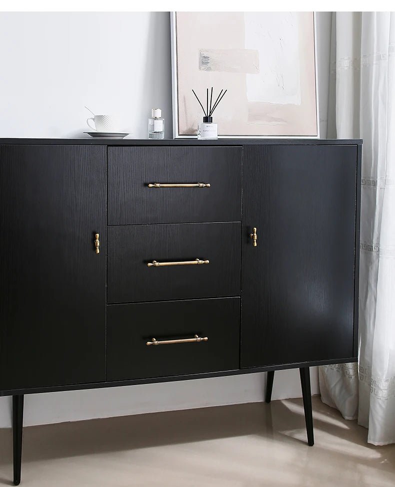 Elegant Antique Brass Drawer Pulls and Cabinet Knobs