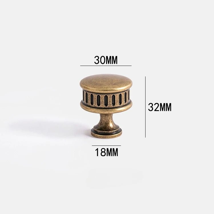 Retro Brass Handle - Vintage Drawer Pull Design