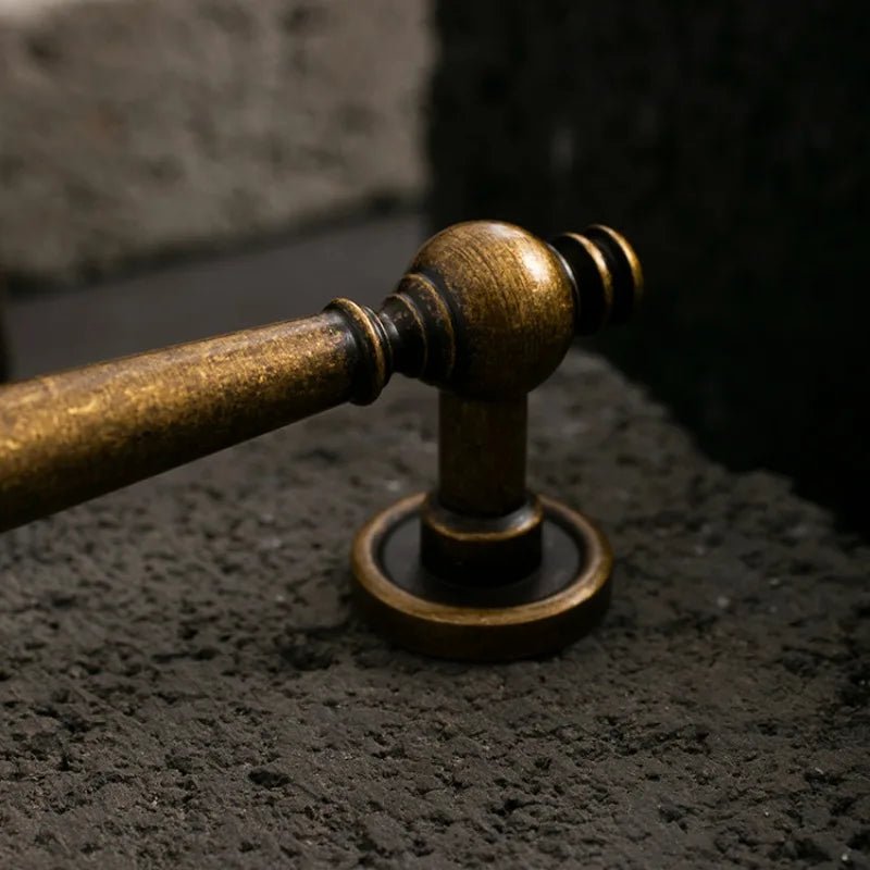 Elegant Antique Bronze Brass Pulls for Vintage Cabinets