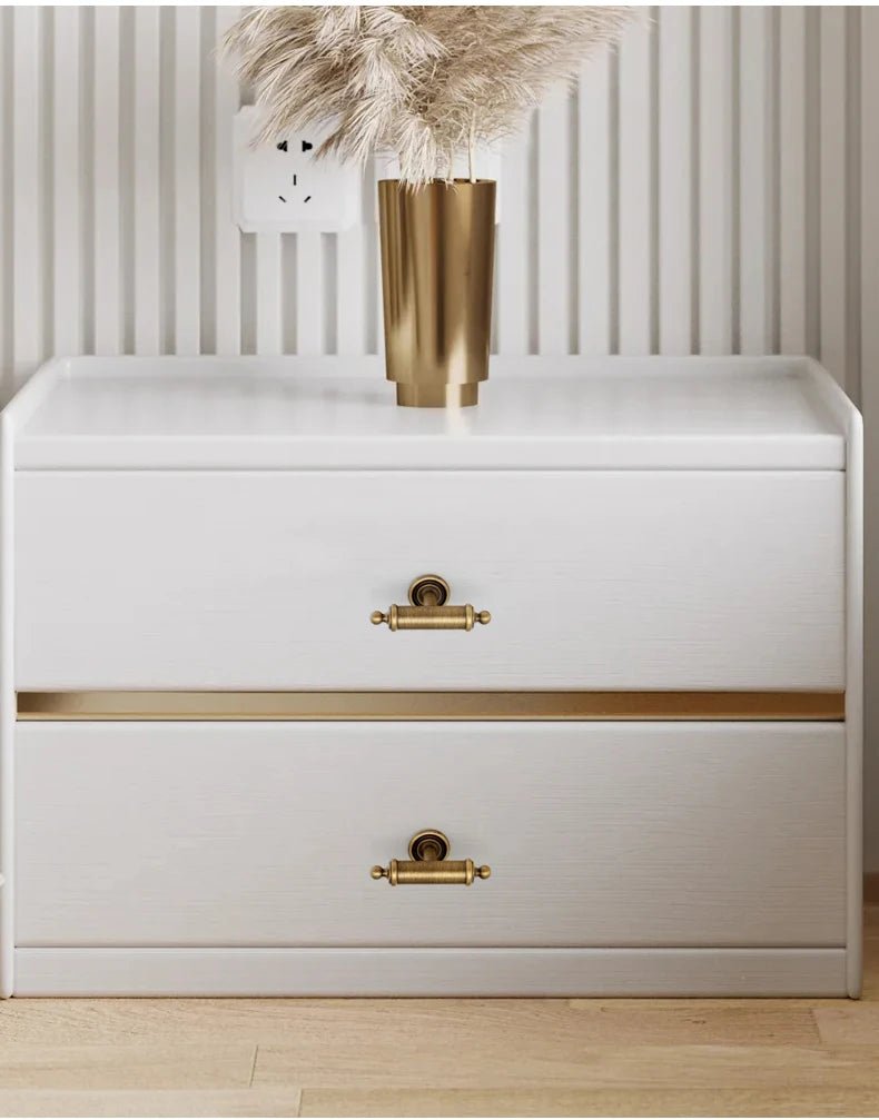 Premium Antique Bronze Long Drawer Knobs – Brass Cabinet Pull