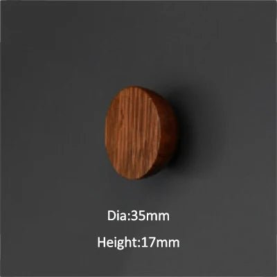 Eco-Friendly Wooden Cabinet Knob – Handmade Pull  