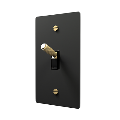 Black & Brass finish