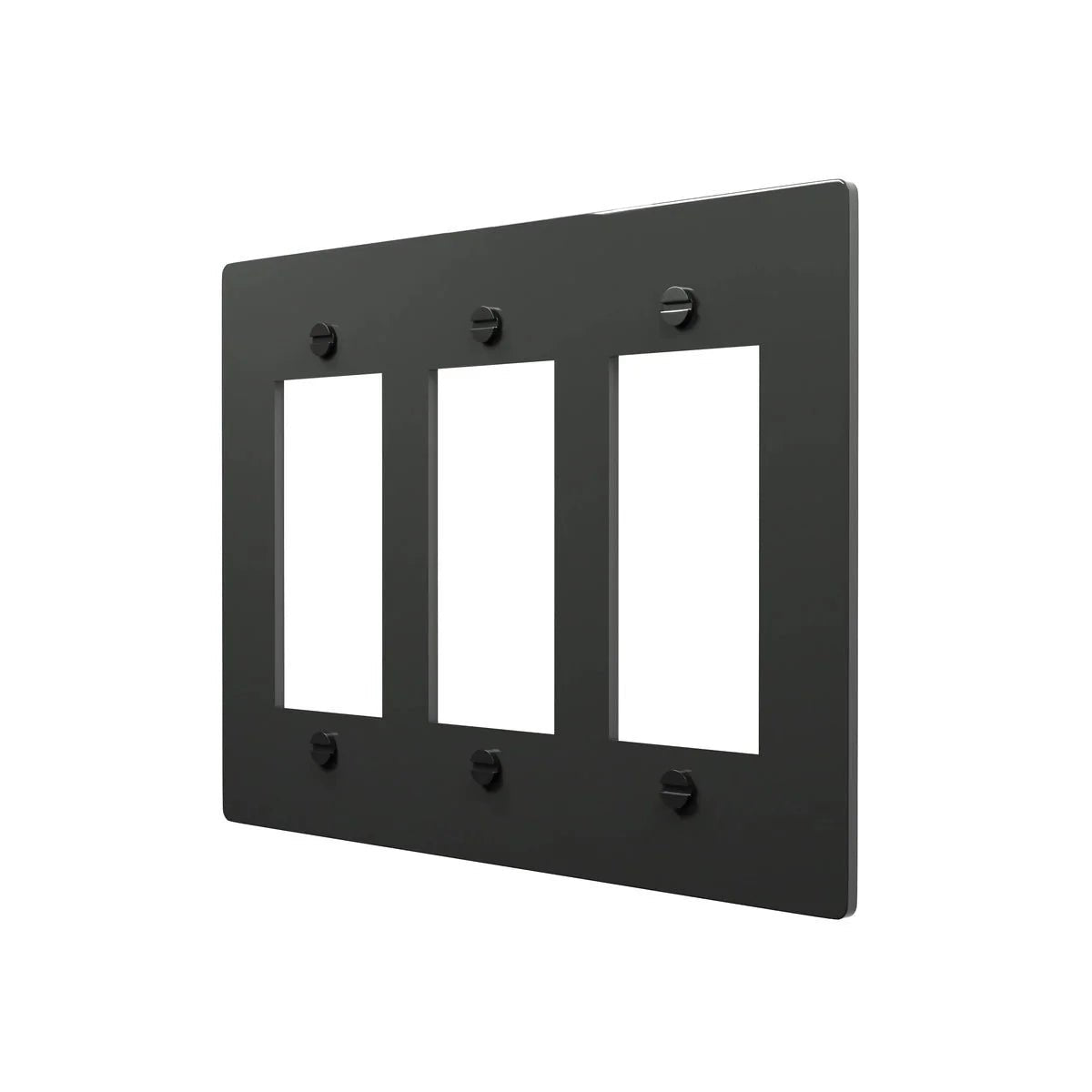 Decorative Wall Plate - GFCI Brass Style