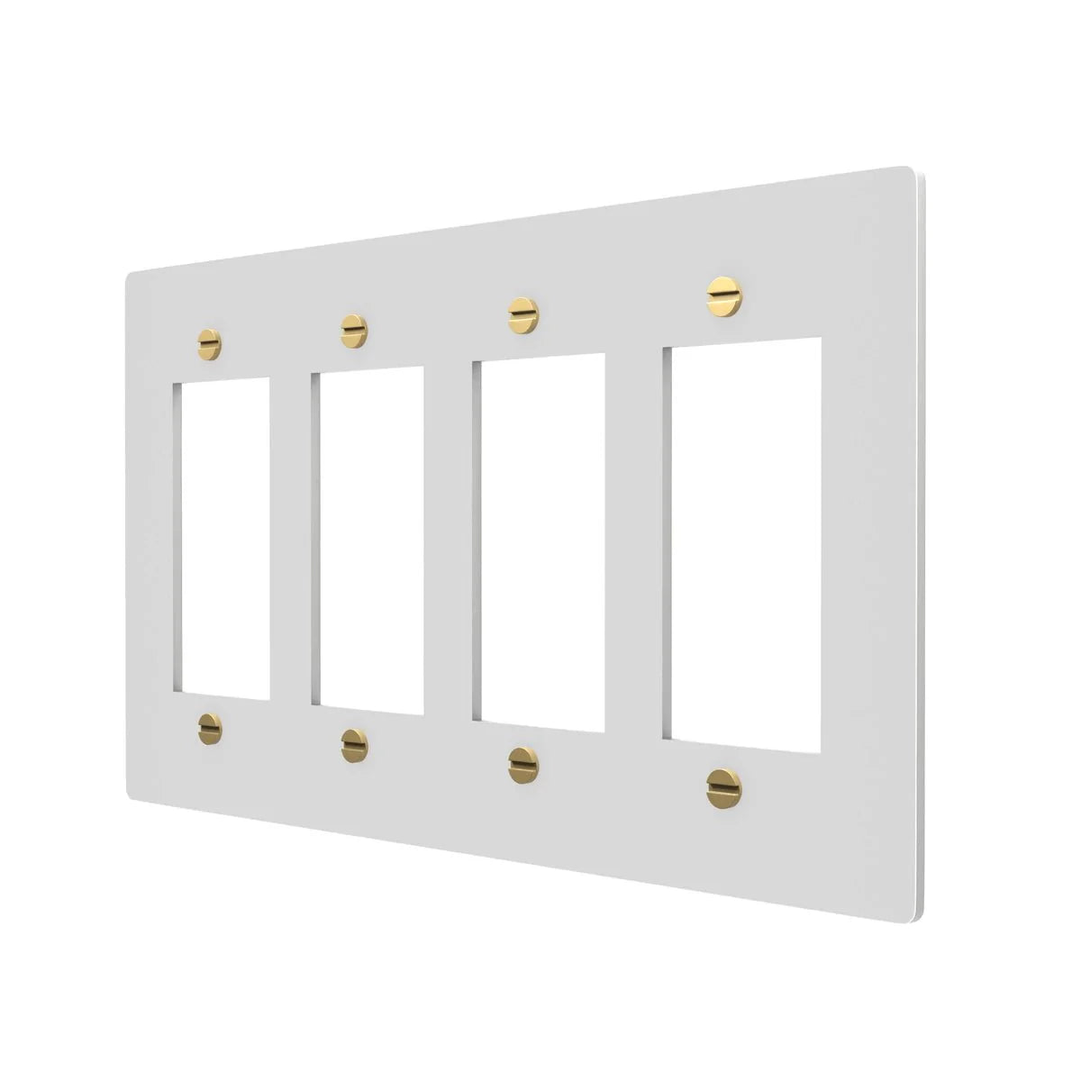 Brass Wall Plate Cover for GFCI Use