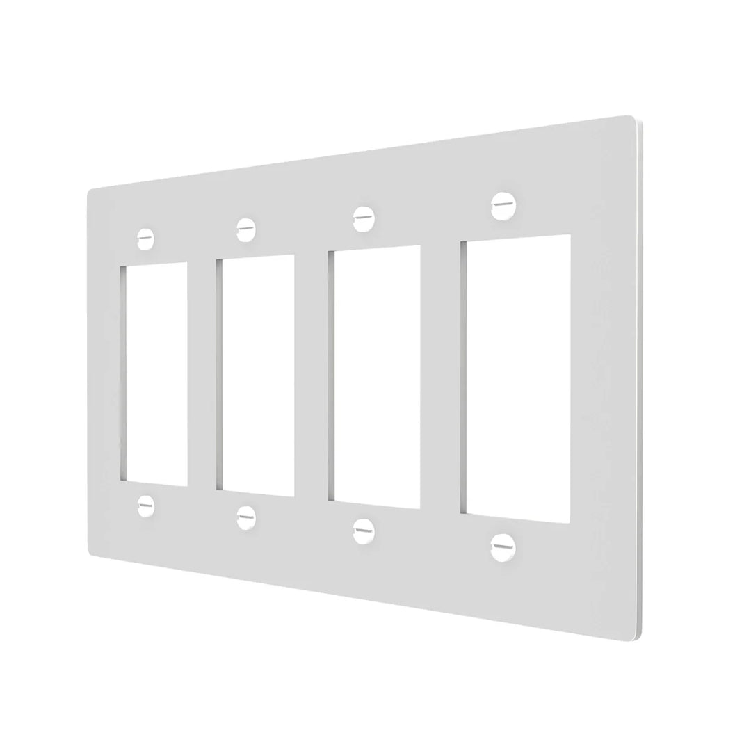 Modern Brass Plate - GFCI Light Switch