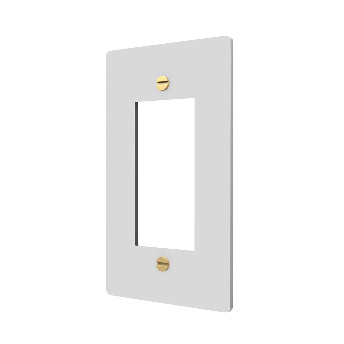 Brass Wall Faceplate - GFCI Switch Compatible