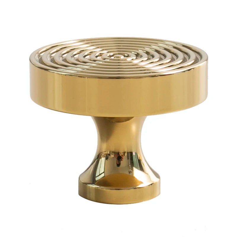 Brass Knob Cabinet Handle – Modern Drawer Pull