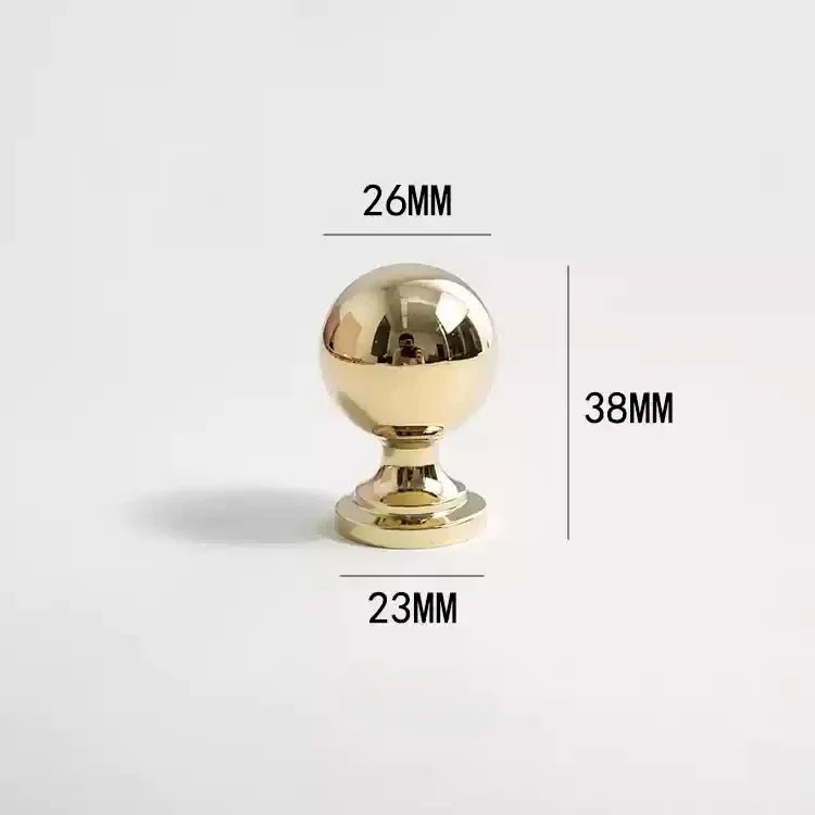 Bright Gold Modern Cabinet Knobs – Elegant Drawer Pull Handles