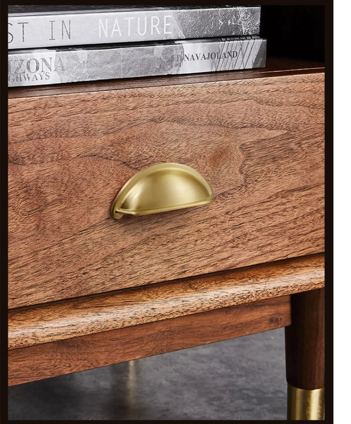 Elegant Bronze Shell Brass Cabinet Handle – Drawer Knob