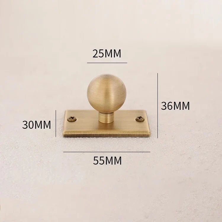 Stylish Ball Pendant Bronze Sphere Cabinet Pulls – Knobs for Drawers