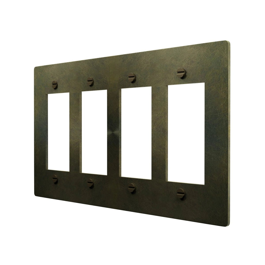 Solid Brass GFCI Plate - Decora Faceplate