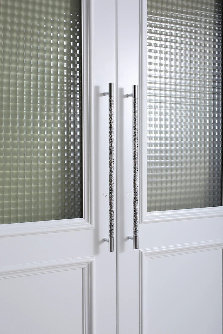 Elegant Chrome Brass Handles – 8.8" T-Bar Pulls for Cabinets