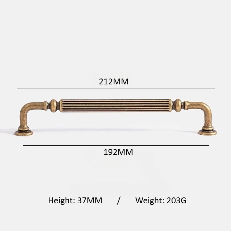Classic Brass Cabinet Pull - Vintage Look