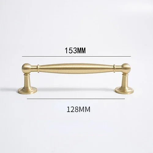 Elegant Classic Brass Pull Handles – Cabinet Drawer Pulls for Modern Design