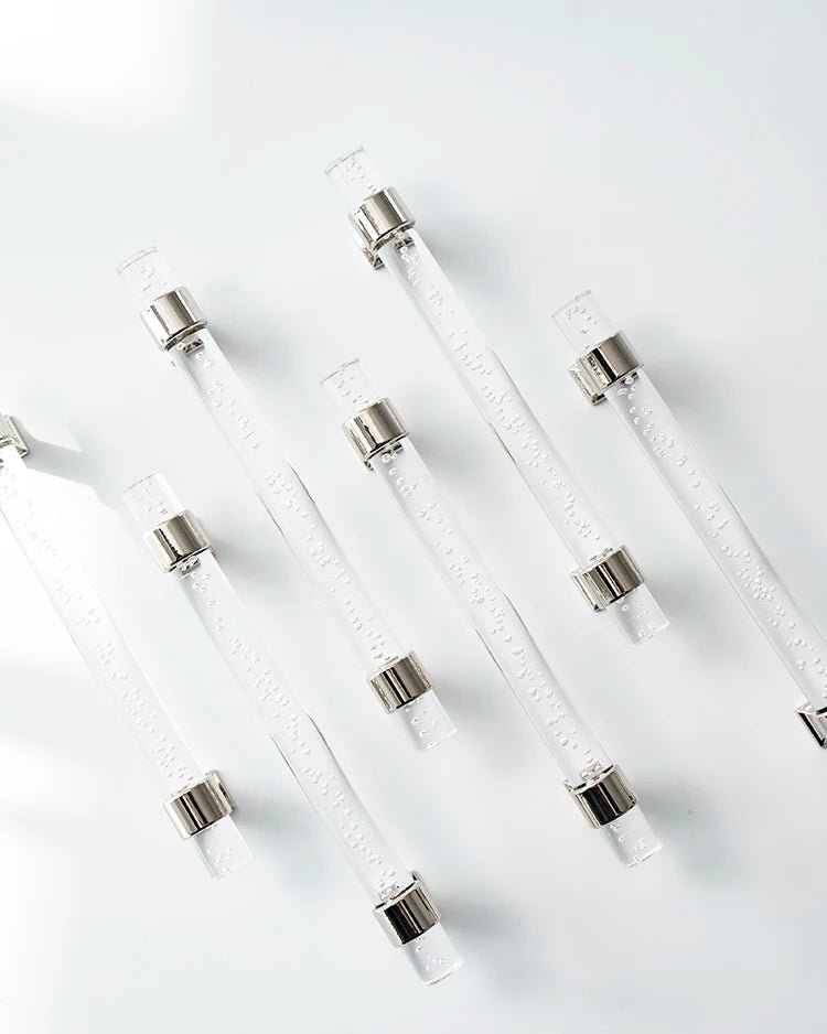 Clear Acrylic Cabinet Pull – Modern T-Bar Handle