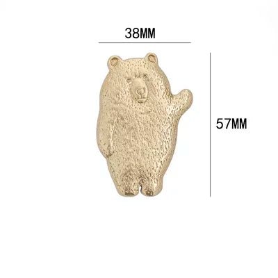 Animal Shape Brass Knobs for Kids Room – Fun Cabinet Pulls