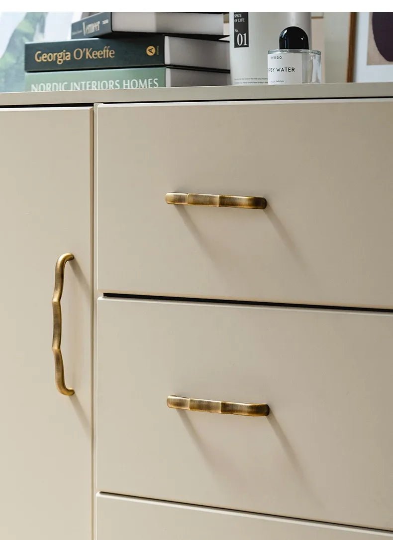Premium Antique Bronze Brass Pulls – Vintage Drawer Handles for Furniture