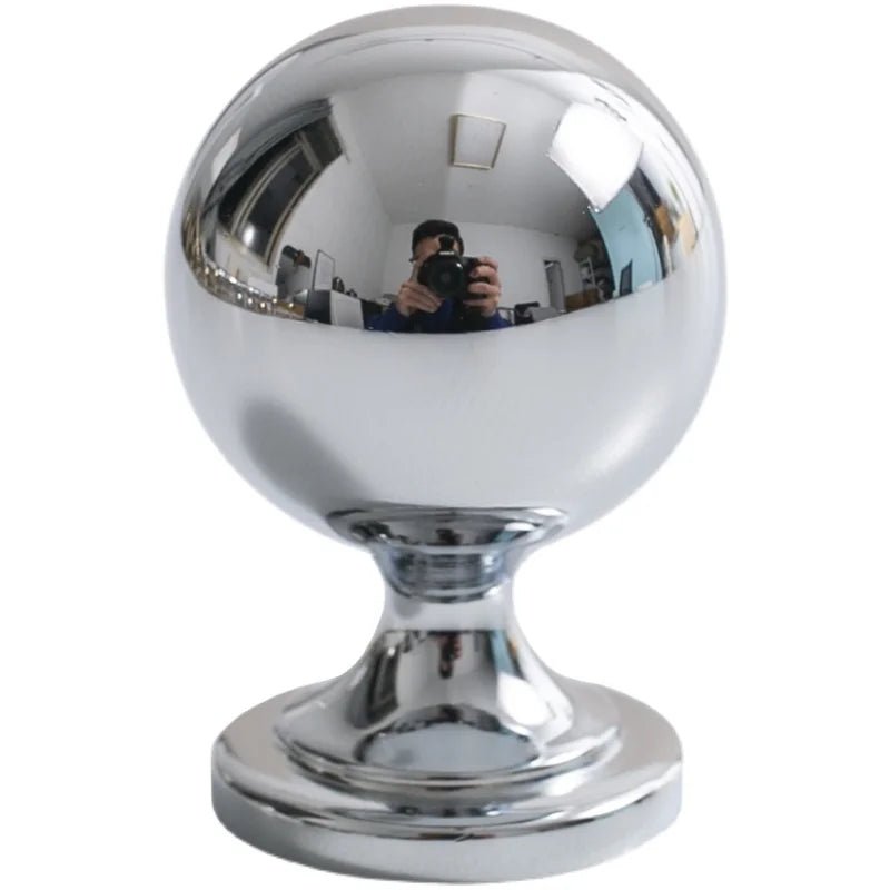 Brass Ball Cabinet Handle – Bright Gold Drawer Knob
