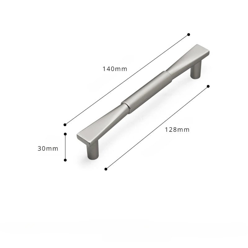 Gold Bowknot Zinc Handle - Modern Cabinet Pull