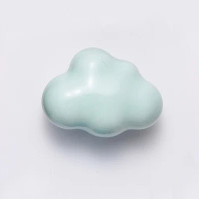 Premium Cloud Ceramic Knobs – Pink Kids' Drawer Handles for Furniture