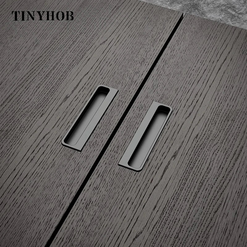 Elegant Concealed Recessed Groove Handle for Sliding Doors