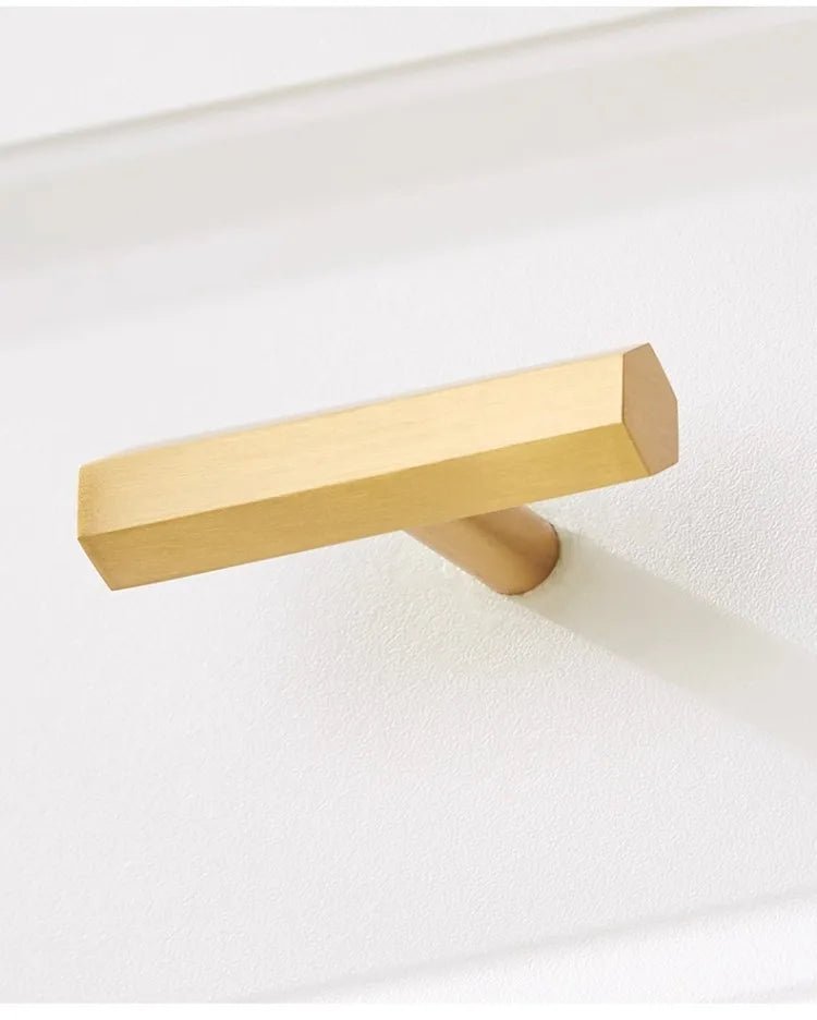 Gold Round Cabinet Knobs – Brass Drawer Pulls for Cabinets
