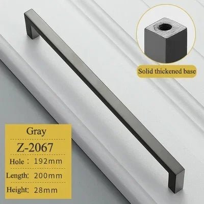 Durable Gold Zinc Alloy Cabinet Pull – Modern Drawer Handle