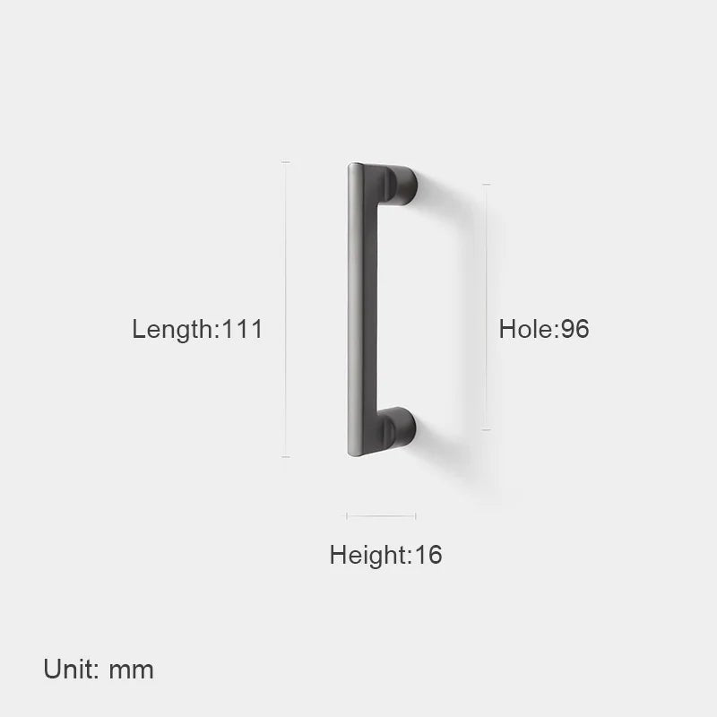 Gold Zinc Alloy Pull Handles for Sleek Cabinet Designs