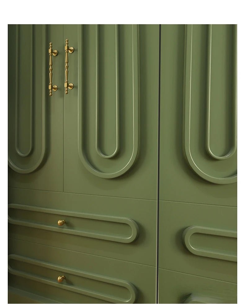 Sleek Modern T-Bar Brass Pulls with Solid Gold Knobs