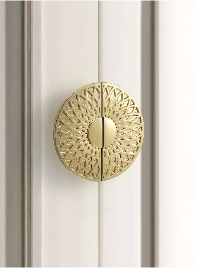 Premium Semi-Circular Brass Handles for Stylish Furniture