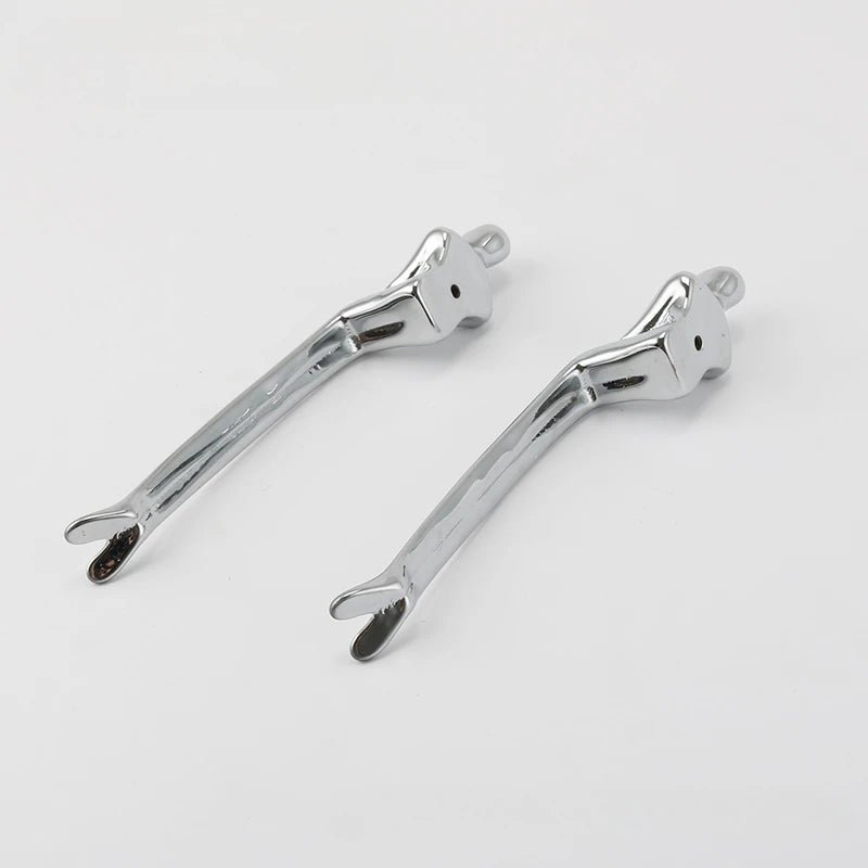 Premium Silver Brass Cabinet Pulls – European Style Knobs