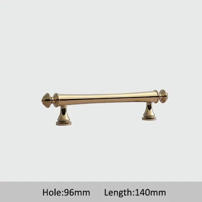 Solid Brass T-Bar Pull – Modern Cabinet Handle for Contemporary Drawers