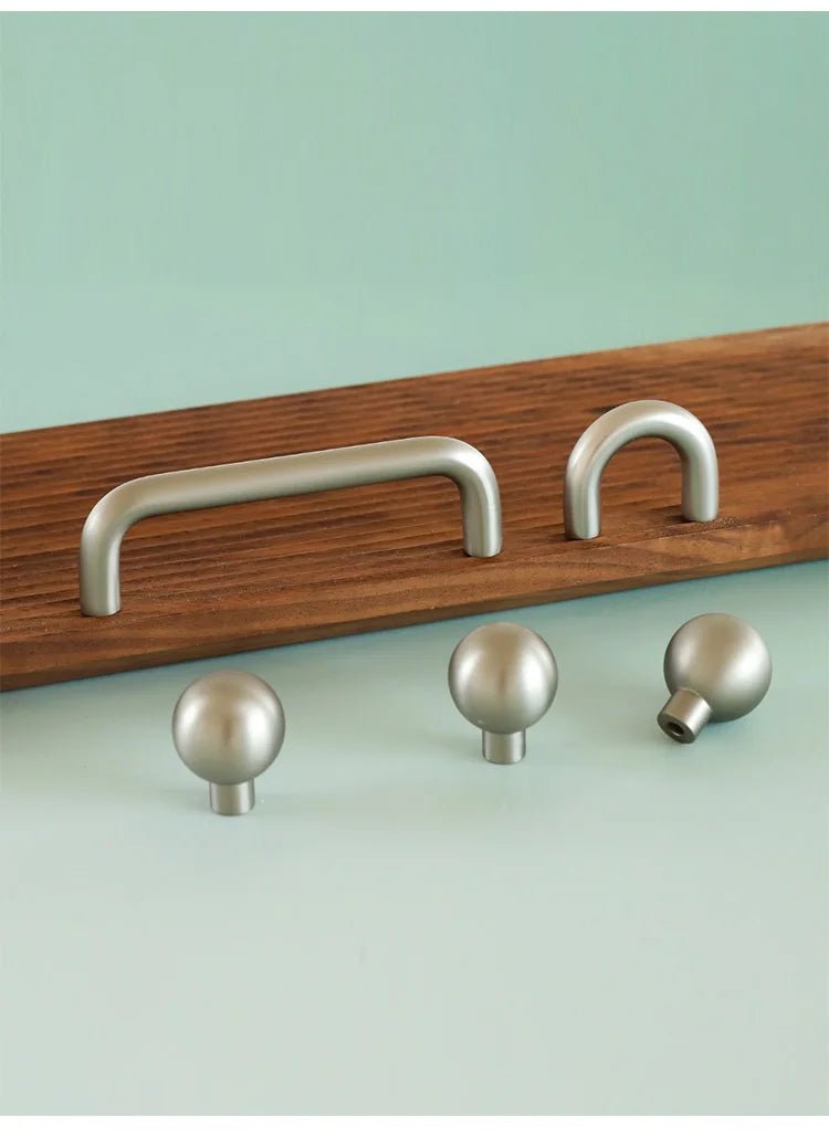Premium U-Shaped Zinc Alloy Pulls – Modern Cabinet Handles