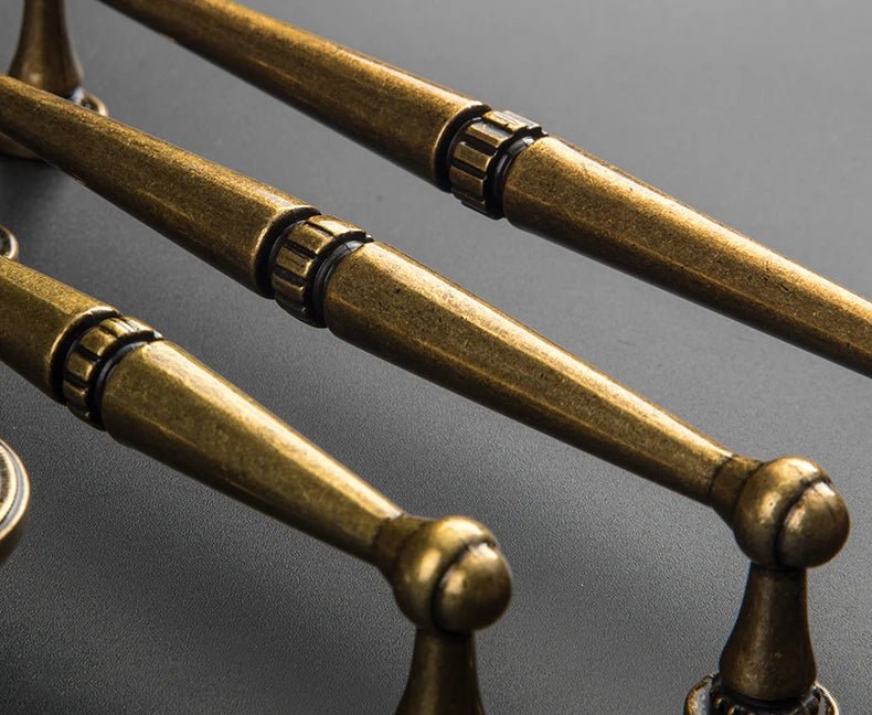 Premium Vintage Antique Bronze Pulls for Kitchen Cabinets