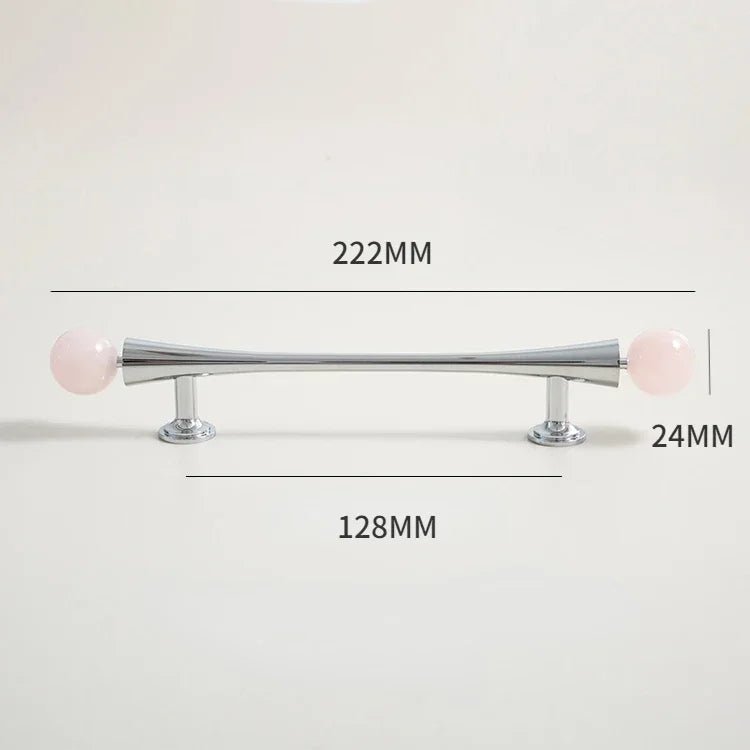 Stylish White Crystal Brass Knobs – Luxury Pull Handles for Modern Design