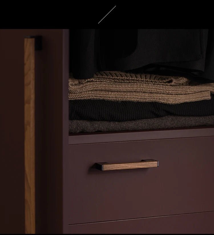Luxury White Oak Wood Cabinet Handle – Modern Kitchen Pull