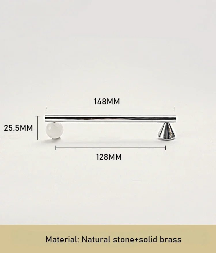 Elegant Crystal & Brass Pulls – Chrome Handles for Modern Drawers