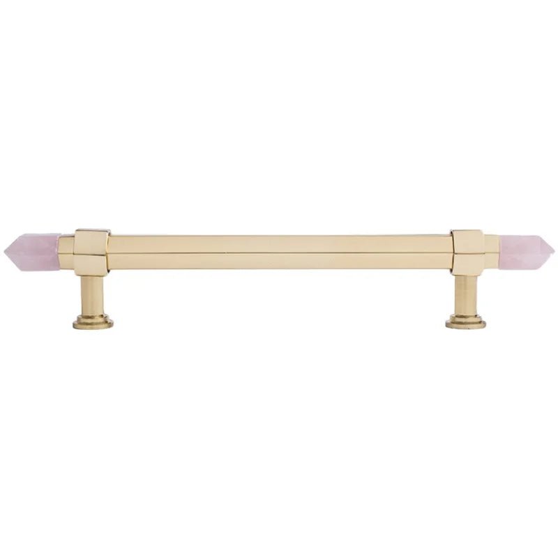 Crystal & Brass T-Bar Knobs – Luxury Pulls