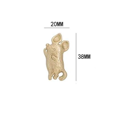 Fun Animal Shape Knobs – Brass Pulls for Kids Room Furniture